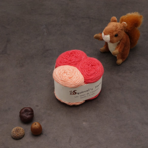 Kit Chaussettes - Amande Fing - Amaryllis + Peau de pêche - S