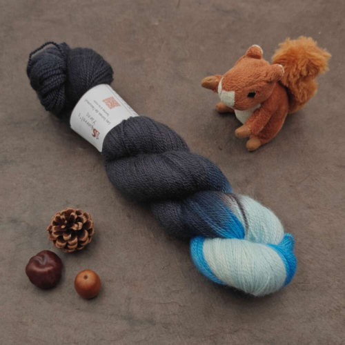 Collection Pooling - Kit N°2 Jardin fleuri - Marine/Azur/Glacier (écheveau en stock)