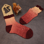 Laine pour les chaussettes Aubépine (teinture sur commande)