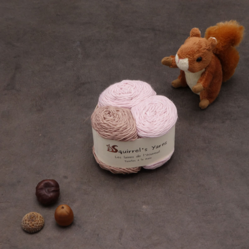 Kit Chaussettes - Amande Fing - Voyage au Japon + Bois de rose - S