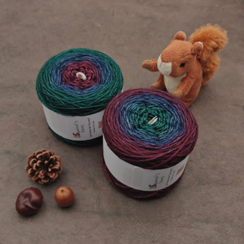 Merisier DK - Plume de corbeau Gradient - 100g