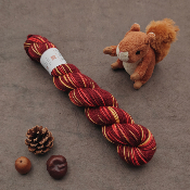 Noisette Fing - "Pooling" Grenat / Amaryllis / Sorbet à l'orange - 50g