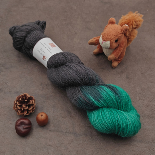 Laurier Sport (éphémère) - "Pooling" Charbon / Malachite - 100g