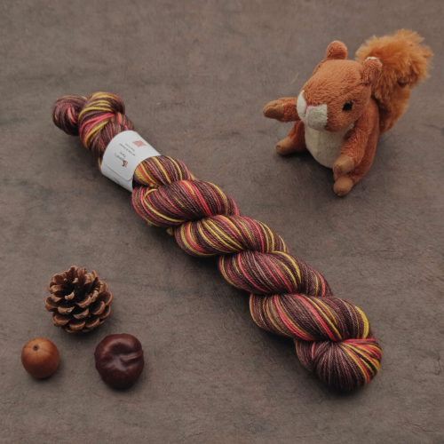 Noisette Fing - "Pooling" Marrons grillés / Sorbet papaye / Mangue - 50g