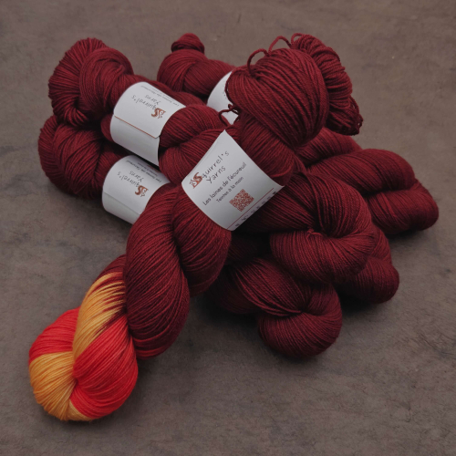 Collection Pooling - Kit N°3 Voie Lactée Grenat-Amaryllis-Sorbet à l'orange