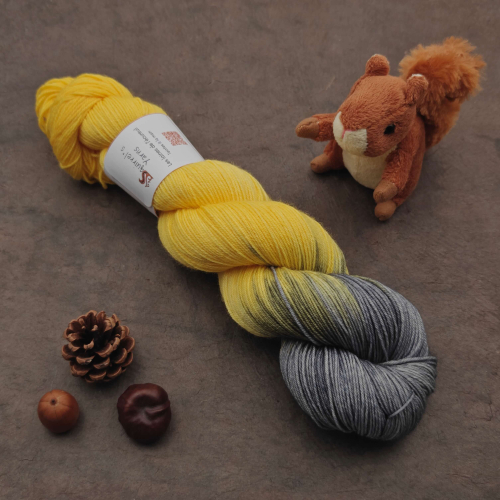 Noisette Fing - "Pooling" Rayon de soleil / Plume de héron - 100g