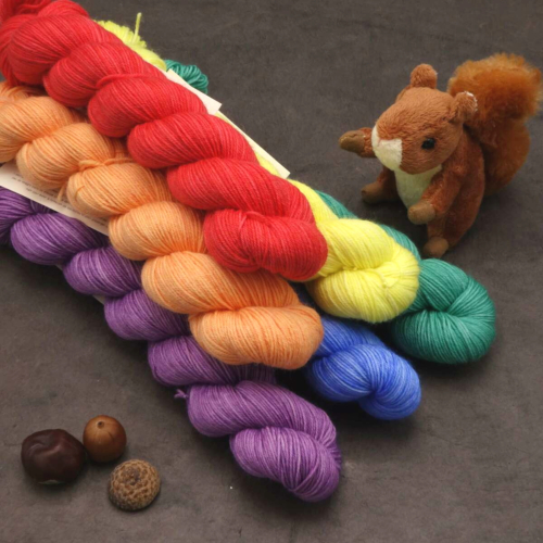 Pack Amande Fing 6x50g Arc-en-ciel vif