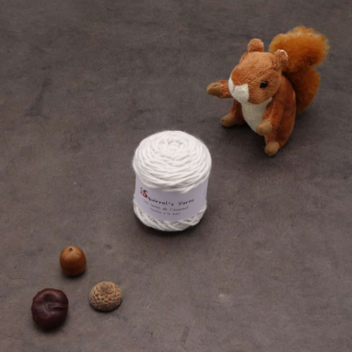 Tourbillon Noisette Aran - Flocon de neige - 28g
