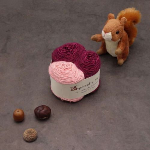 Kit Chaussettes - Tourbillon Amande Fing - Pivoine + Saluer le saumon - S