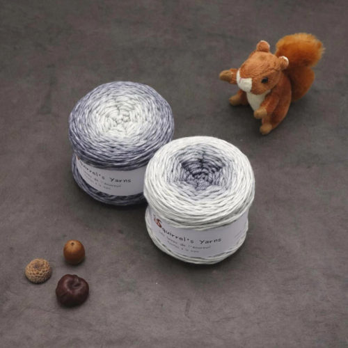 Tourbillon Noisette Aran - Dans le blizzard Gradient - 115g