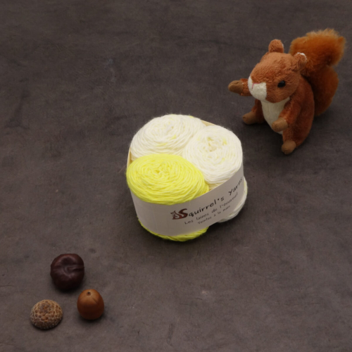 Kit Chaussettes - Amande Fing - Glace aux citrons + Cameline - S
