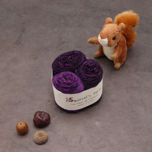 Kit Chaussettes - Tourbillon Amande Fing - La robe d'Albus + Rhodolite - S