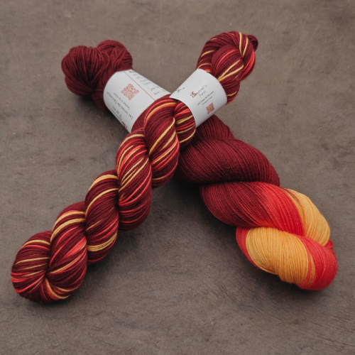 Noisette Fing - "Pooling" Grenat / Amaryllis / Sorbet à l'orange - 50g