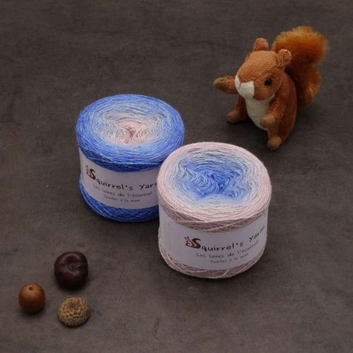Lin Light Fing - Myosotis / Voyage au Japon Gradient - 100g