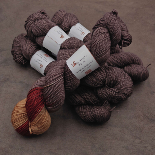 Collection Pooling - Kit N°3 Voie Lactée Croiser la loutre-Aller voir le renard (foncé)-Le chat de Priscilia (foncé)