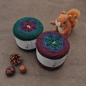 Merisier DK - Plume de corbeau Gradient - 100g