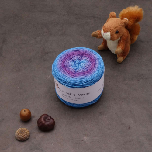 Noisette Fing - Hortensia en automne Gradient miroir - 100g