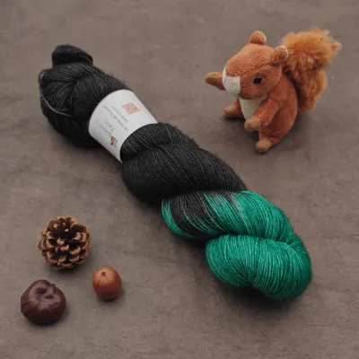 Noisette Fing - "Pooling" Charbon / Malachite - 100g