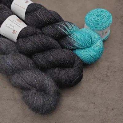 Collection Pooling - Kit N°6 Sur la Plage - Charbon / Caraïbes - Sans marqueur