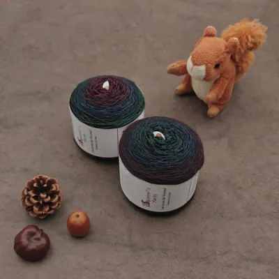 Amande Fing - Plume de corbeau Gradient - 50g